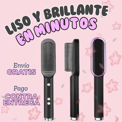 Cepillo Alisador 2 en 1🌸